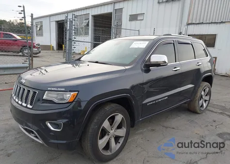 2014 Jeep Grand Cherokee Overland из США, поврежденный, VIN 1C4RJFCG1EC400350